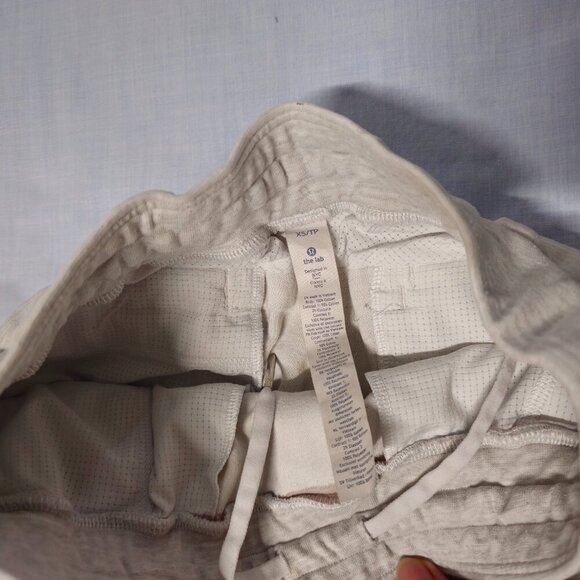 Lululemon Lab Men's Jogger Pant Zip Ankle Stretch Size XS Gray Space Dye - Picture 4 of 12